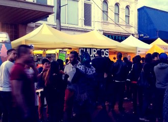Multiculttural Crowd at the Johnston Street Fiesta 2013