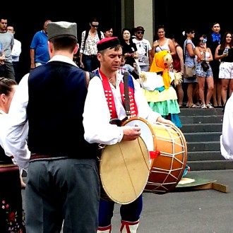 Folk musicians at the Polish Festival, Melbourne, 2015 
