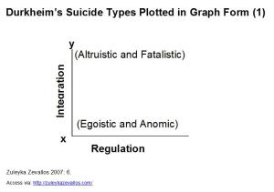 Zuleyka Zevallos Durkheim's Suicide types plotted in graph form 1