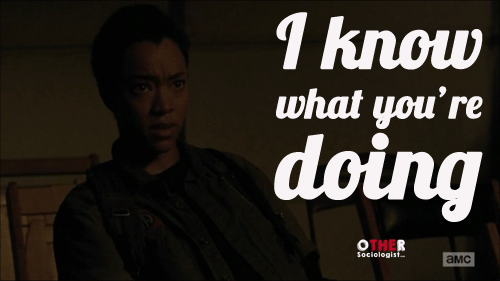 Sasha looks frustrated